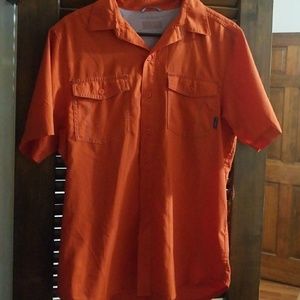 Columbia Long Sleeve Button Down Fishing Shirt